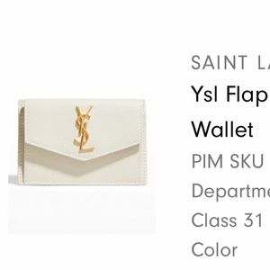 YSL card holder